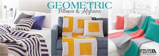 Geometric Pillows & Afghans