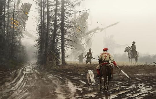 The World of Scythe is a beautiful 105-page art book showcasing the work of Jakub Rozalski for the board game Scythe, one of the most successful games ever funded on Kickstarter. The book was only made available to backers during the Kickstarter campaign, and is now only available on ArtStation Shop.