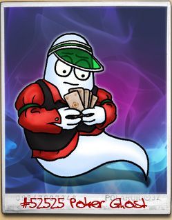 ghost playing poker: 