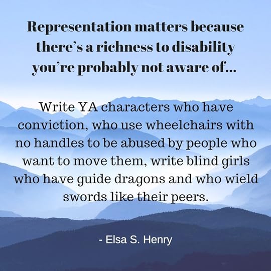 Image of mountains with a quote from the text of the post beginning 