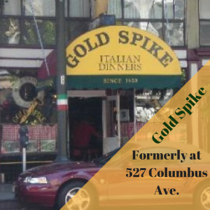 image of Gold Spike restaurant in San Francisco
