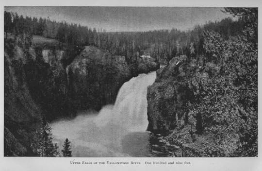 upper falls Yellowstone 1895