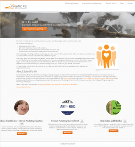 complex homepage screenshot