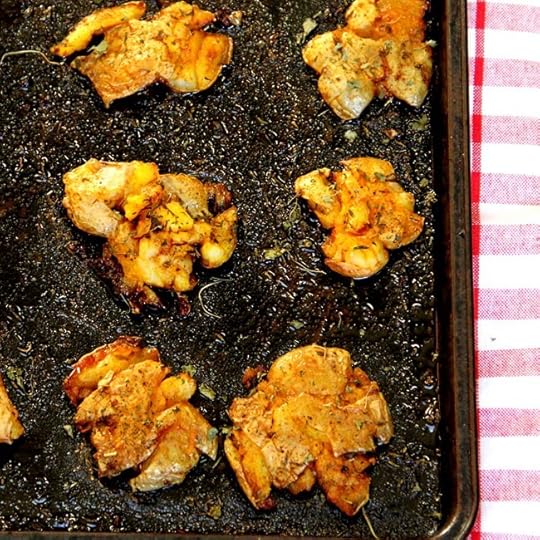 Smashed Potato Tikkas