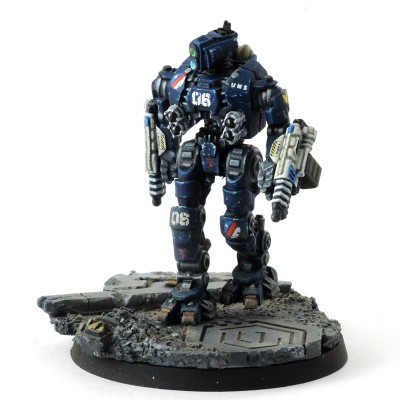 Anvil Industry Afterlife Unity Council Warden Autonomous Mech Mini