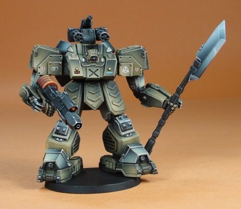 Heavy Gear Blitz Dreampod 9 Scimitar Gear Strider Mini