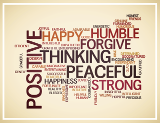 Positive words