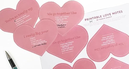 Free Printable Valentines - Knock Knock Blog