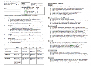 7.Screen shot- Persuasive Rubric