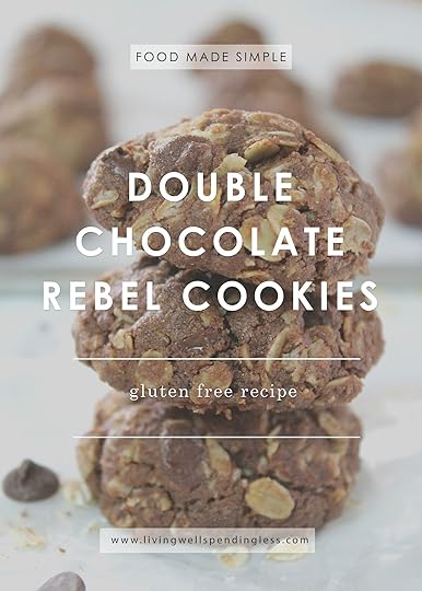 Gluten Free Cookies | Double Chocolate Rebel Cookies | Easy Cookie Recipe | Chocolate Cookies | Valentine's Day Desserts