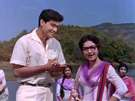 ... and Joy Mukherjee and Tabassum in Phir Wohi Dil Laaya Hoon
