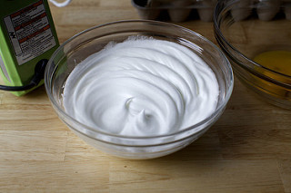 whipped whites
