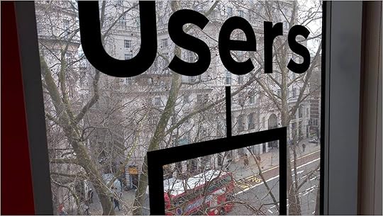 Users (view from out of a window)