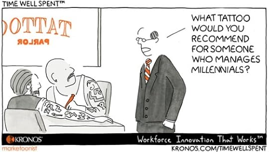 millennials, millennial, boomers, Kronos, stereotype, audience, Time Well Spent, cartoon