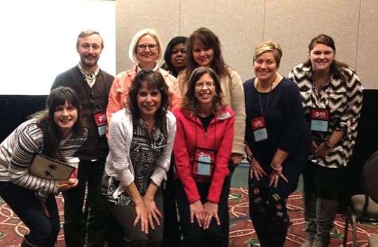 Silvia Acevedo Presenting at the Wisconsin State Reading Association
