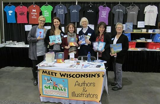 Silvia Acevedo and fellow authors at the Wisconsin State Reading Association 2017