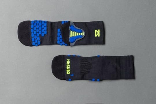 Zensah Traction Running Socks