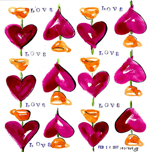 Changing it up with patterns for my 365 Cups series