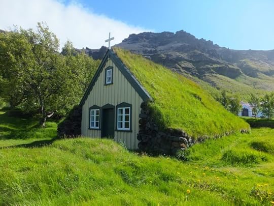Turf church of Hof in Örfæli by Corinne G. Dempsey. Used with permission of author.