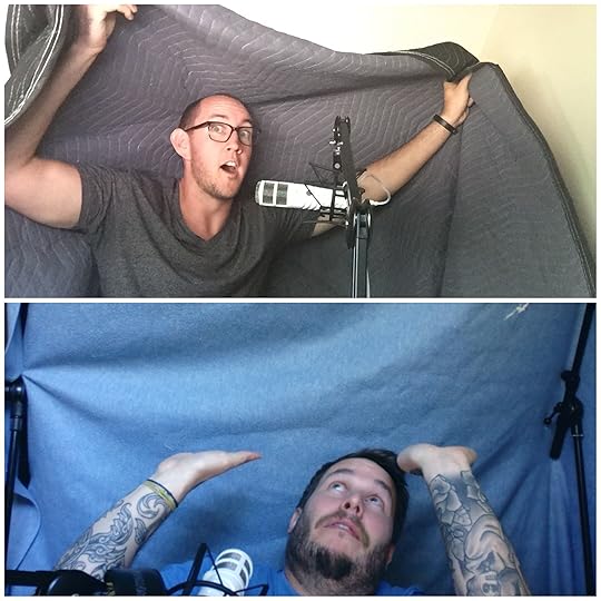 Jason Zook and Paul Jarvis blanket fort