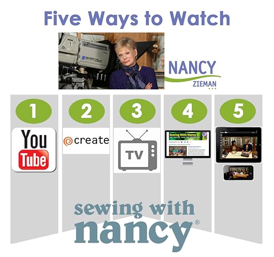 Five Ways to Watch Sewing With Nancy | Nancy Zieman