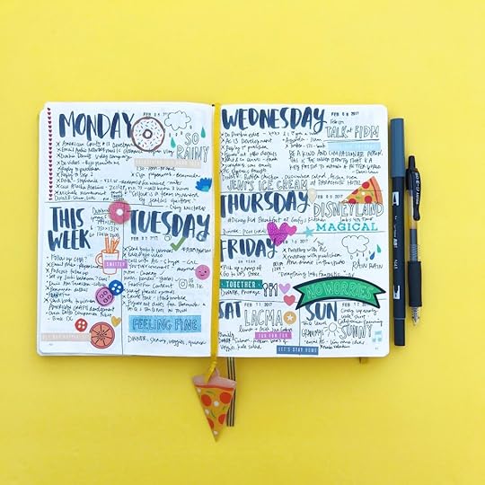 Colorful bullet journal!