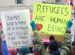 Signs read 