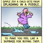 puddle splashing
