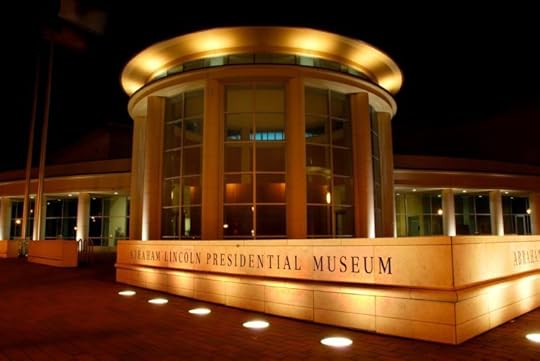Photo of the Abraham Lincoln Presidential Library.
