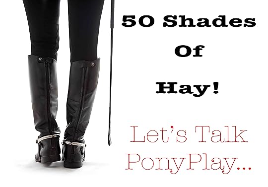 Beautiful Legs In Black Leather Horseman Boots With Riding-Crop