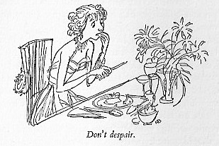 'Graceful Dining', illustration by John Dugan
