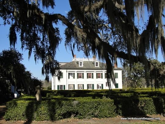 plantation house at Evergreen Plantation in Edgard, Louisiana