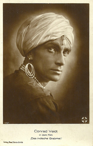 Conrad Veidt in Das indische Grabmal