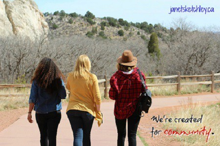 We're created for community