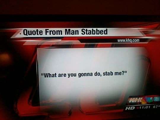Screenshot of a news report that says 