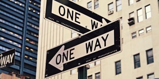 one way