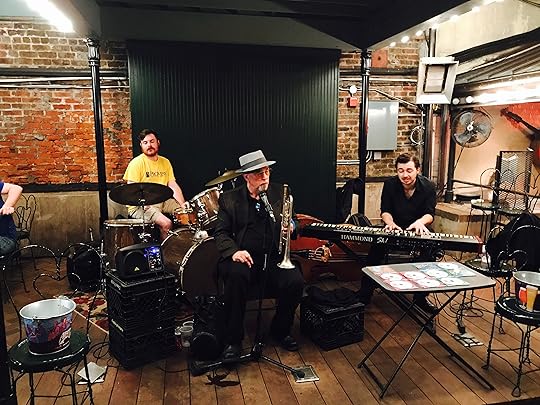 One of the musical legends of New Orleans—Steamboat Willie.