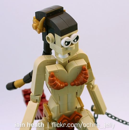 Leia vs Jabba LEGO 3