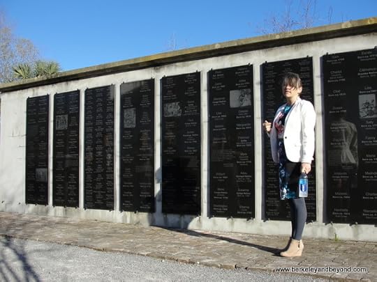 memorial plus guide at Whitney Plantation in Wallace, Louisiana