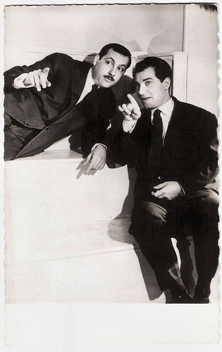 Michel Serrault and Jean Poiret