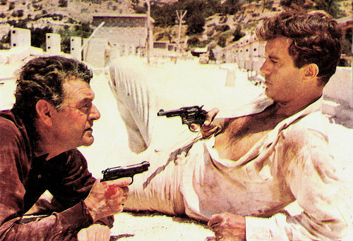 Jack Hawkins and Cliff Robertson in Masquerade (1965)