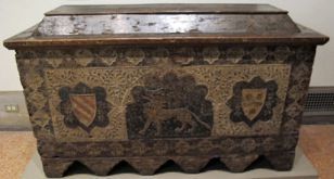 Italia del nord (forse), cassone, 1450-90 ca. hope chest