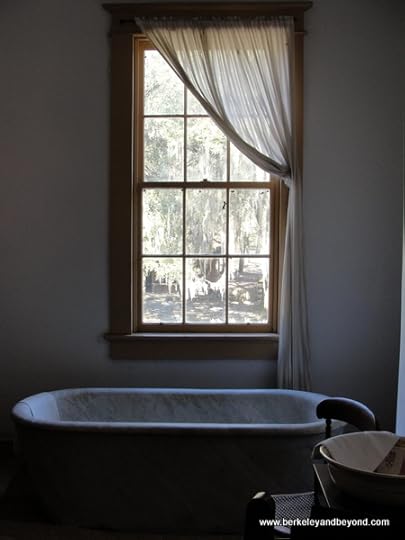 bathroom at Destrehan Plantation in Destrehan, Louisiana