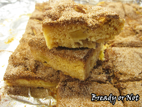 A Bready or Not Original: Apple Snickerdoodle Bars 