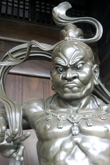 Door guard at the TzeShan Monastery. Photo by Michael Lai of 