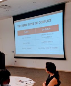 Storytelling about conflict