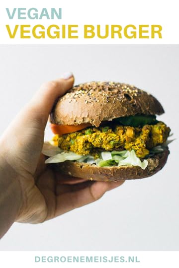 Maak zelf deze heerlijke veggie burger met dit recept van De Groene Meisjes