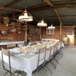 outdoor dining room Podere la Strega