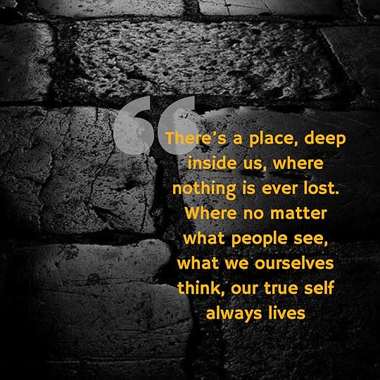 There's a place deep inside - GIVE IN TO THE FEELING by Sarah Zama - Blood quote