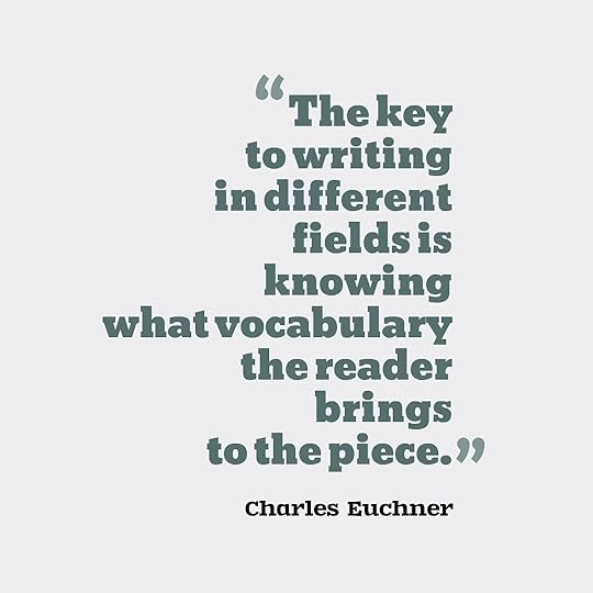 Charles Euchner quote - vocabulary